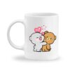 Adorable Bear Hug Mug for Couples