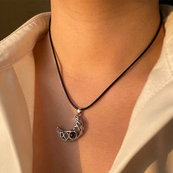 Moon & Sun Matching Couple Necklace Set – Eternal Bond Collection