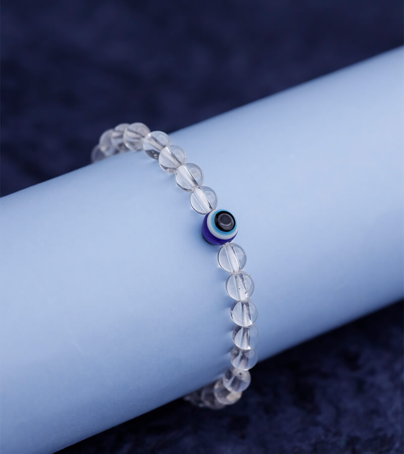Crystal Evil Eye Protection Bracelet