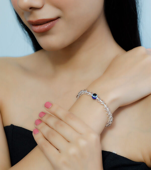 Crystal Evil Eye Protection Bracelet