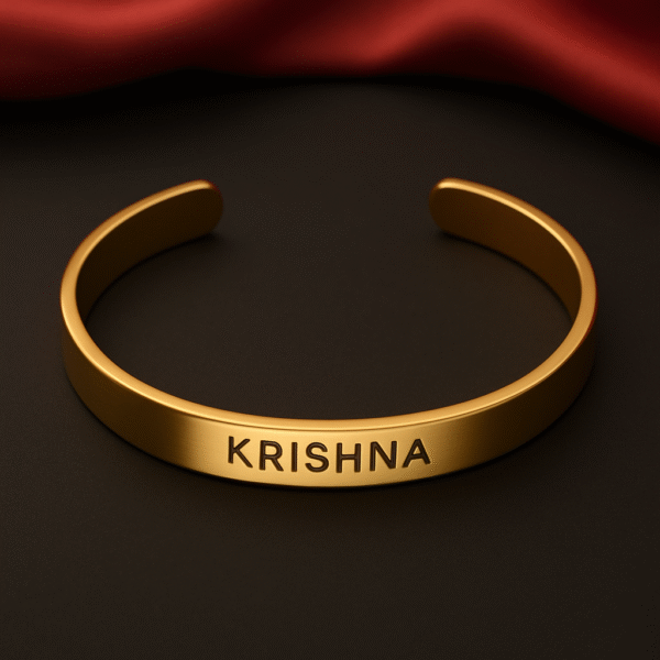 Personalized Gold-Plated Name Bracelet