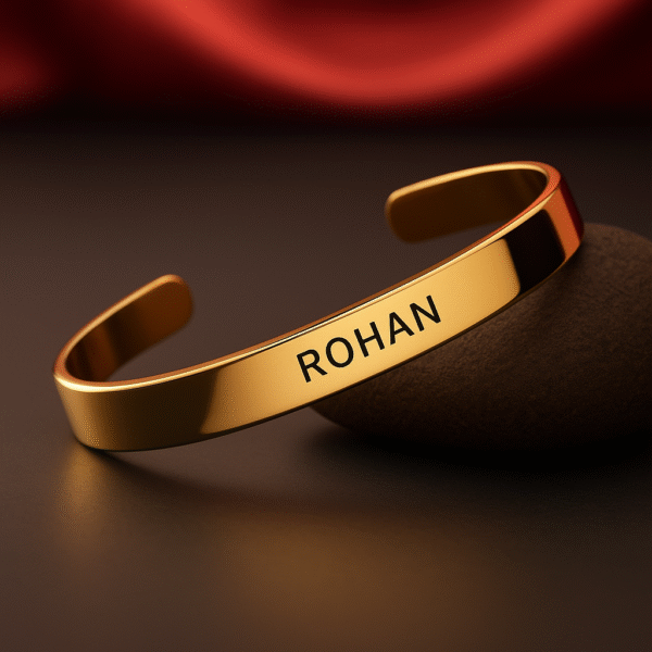 Personalized Gold-Plated Name Bracelet